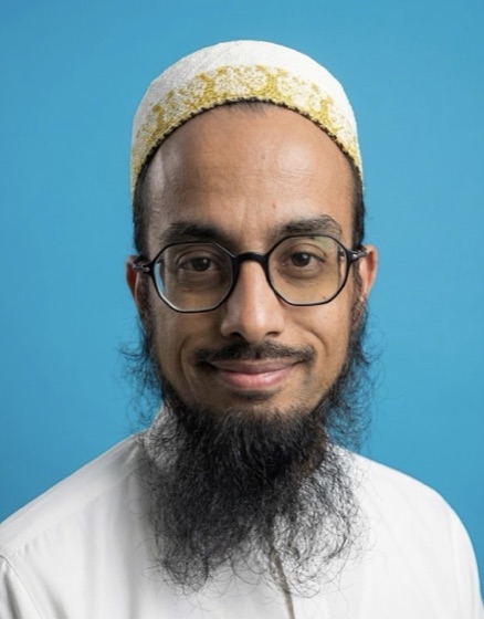 The founder of Itqaan Solutions, photographed head and shoulders against a plain wall